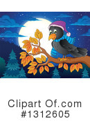 Crow Clipart #1312605 by visekart