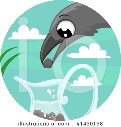 Royalty-Free (RF) Crow Clipart Illustration by BNP Design Studio - Stock Sample #1450158