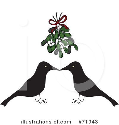 Royalty-Free (RF) Crow Clipart Illustration by inkgraphics - Stock Sample #71943