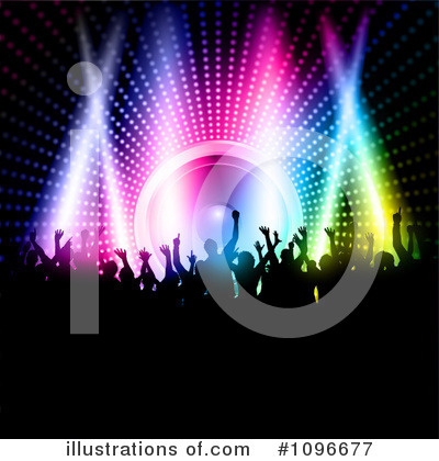 Royalty-Free (RF) Crowd Clipart Illustration by KJ Pargeter - Stock Sample #1096677