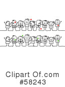 Crowd Clipart #58243 by NL shop