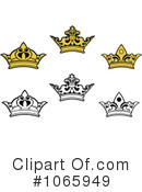 Crown Clipart #1065949 by Vector Tradition SM