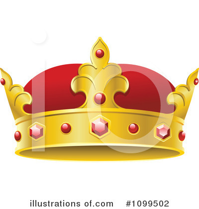 Crown Clipart #1099502 by Vector Tradition SM