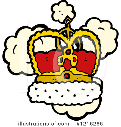 Royalty-Free (RF) Crown Clipart Illustration by lineartestpilot - Stock Sample #1216266