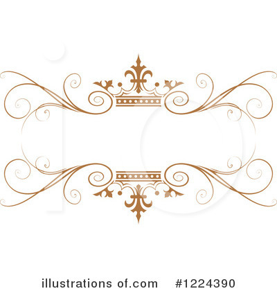 Royalty-Free (RF) Crown Clipart Illustration by Lal Perera - Stock Sample #1224390