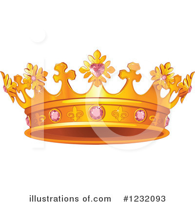 Royalty-Free (RF) Crown Clipart Illustration by Pushkin - Stock Sample #1232093