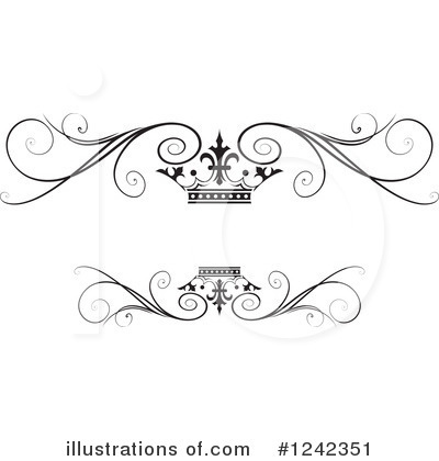 Royalty-Free (RF) Crown Clipart Illustration by Lal Perera - Stock Sample #1242351