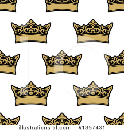 Royalty-Free (RF) Crown Clipart Illustration by Vector Tradition SM - Stock Sample #1357431