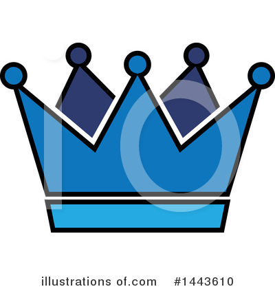 Royalty-Free (RF) Crown Clipart Illustration by ColorMagic - Stock Sample #1443610