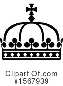 Crown Clipart #1567939 by Vector Tradition SM