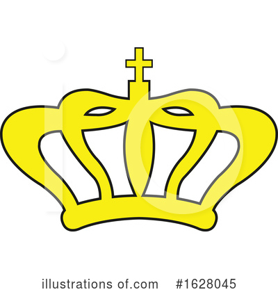 Royalty-Free (RF) Crown Clipart Illustration by dero - Stock Sample #1628045