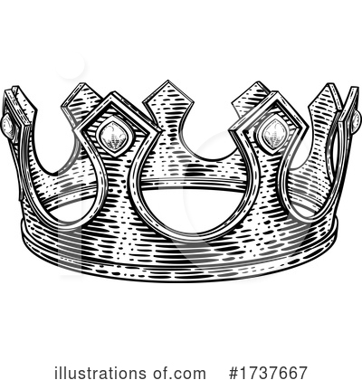 Royalty-Free (RF) Crown Clipart Illustration by AtStockIllustration - Stock Sample #1737667
