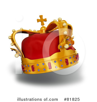 Royalty-Free (RF) Crown Clipart Illustration by Mopic - Stock Sample #81825