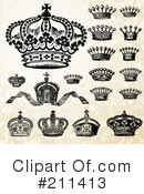 Crowns Clipart #211413 by BestVector