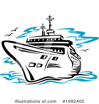 Royalty-Free (RF) Cruise Clipart Illustration by Vector Tradition SM - Stock Sample #1082402