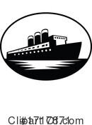 Cruise Ship Clipart #1717871 by patrimonio