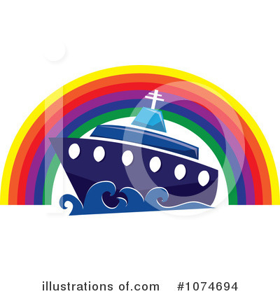 Royalty-Free (RF) Cruiseship Clipart Illustration by Pams Clipart - Stock Sample #1074694