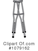 Crutches Clipart #1079162 by Pams Clipart