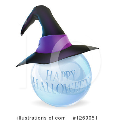 Royalty-Free (RF) Crystal Ball Clipart Illustration by AtStockIllustration - Stock Sample #1269051