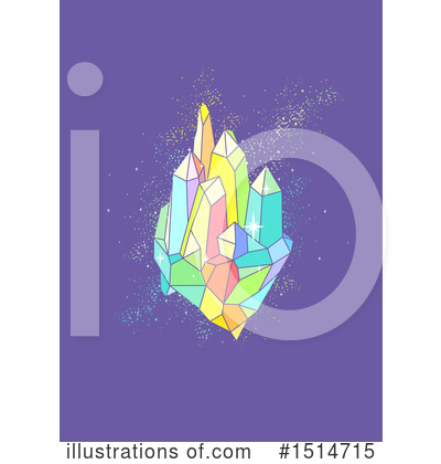Crystals Clipart #1514715 by BNP Design Studio