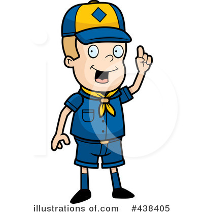 Royalty-Free (RF) Cub Scout Clipart Illustration by Cory Thoman - Stock Sample #438405