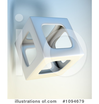 Royalty-Free (RF) Cube Clipart Illustration by Mopic - Stock Sample #1094679
