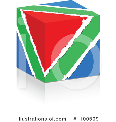 Royalty-Free (RF) Cube Clipart Illustration by Andrei Marincas - Stock Sample #1100509