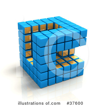 Royalty-Free (RF) Cube Clipart Illustration by Tonis Pan - Stock Sample #37600