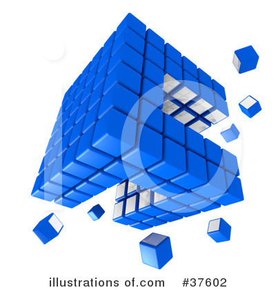 Royalty-Free (RF) Cube Clipart Illustration by Tonis Pan - Stock Sample #37602