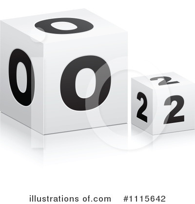 Royalty-Free (RF) Cubes Clipart Illustration by Andrei Marincas - Stock Sample #1115642