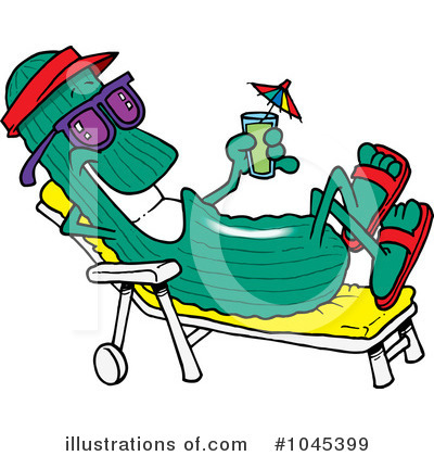 Lounge Chair Clipart #1045399 by toonaday