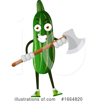 Royalty-Free (RF) Cucumber Clipart Illustration by Morphart Creations - Stock Sample #1664820