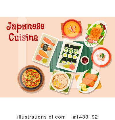 Royalty-Free (RF) Cuisine Clipart Illustration by Vector Tradition SM - Stock Sample #1433192