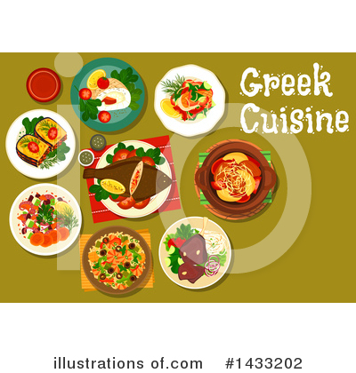 Royalty-Free (RF) Cuisine Clipart Illustration by Vector Tradition SM - Stock Sample #1433202