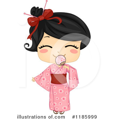 Geisha Clipart #1185999 by BNP Design Studio