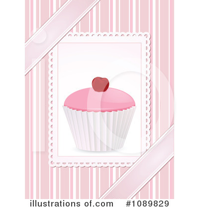 Royalty-Free (RF) Cupcake Clipart Illustration by elaineitalia - Stock Sample #1089829
