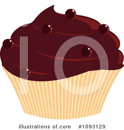 Royalty-Free (RF) Cupcake Clipart Illustration by Randomway - Stock Sample #1093129