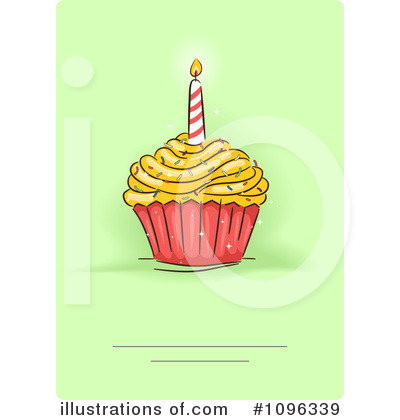 Royalty-Free (RF) Cupcake Clipart Illustration by BNP Design Studio - Stock Sample #1096339