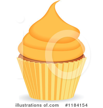 Royalty-Free (RF) Cupcake Clipart Illustration by elaineitalia - Stock Sample #1184154