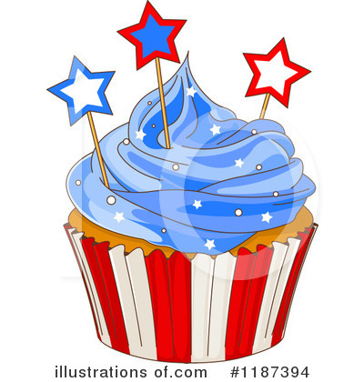 Royalty-Free (RF) Cupcake Clipart Illustration by Pushkin - Stock Sample #1187394