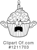 Cupcake Clipart #1211703 by Cory Thoman