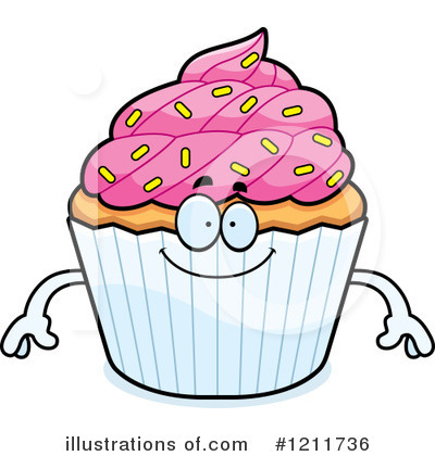 Royalty-Free (RF) Cupcake Clipart Illustration by Cory Thoman - Stock Sample #1211736