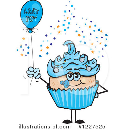 Baby Shower Clipart #1227525 by Dennis Holmes Designs