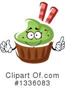 Cupcake Clipart #1336083 by Vector Tradition SM