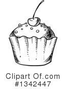 Cupcake Clipart #1342447 by Vector Tradition SM