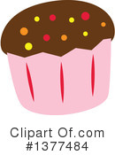 Cupcake Clipart #1377484 by Cherie Reve