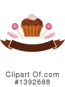 Cupcake Clipart #1392688 by Vector Tradition SM