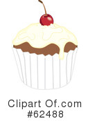 Cupcake Clipart #62488 by Pams Clipart