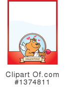 Cupid Cat Clipart #1374811 by Cory Thoman