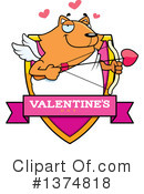 Cupid Cat Clipart #1374818 by Cory Thoman